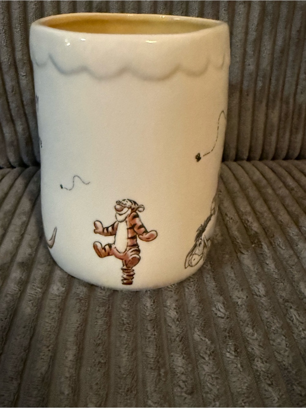 Rae Dunn x Winnie the Pooh White Ceramic Mug ‘Every Day is an Adventure’ NWT - Picture 3 of 7